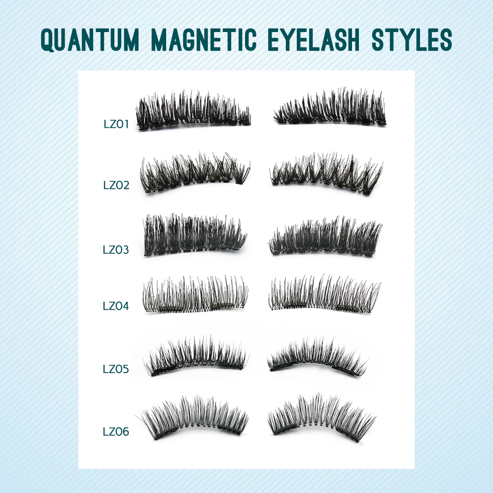 Inquiry for wholesale New magnetic lash 8D Quantum Magnetic Eyelash Partner set Quantum soft magnetic lashes with  Magnetic Eyelash Curler Magnetic Lashes Clip XJ32
